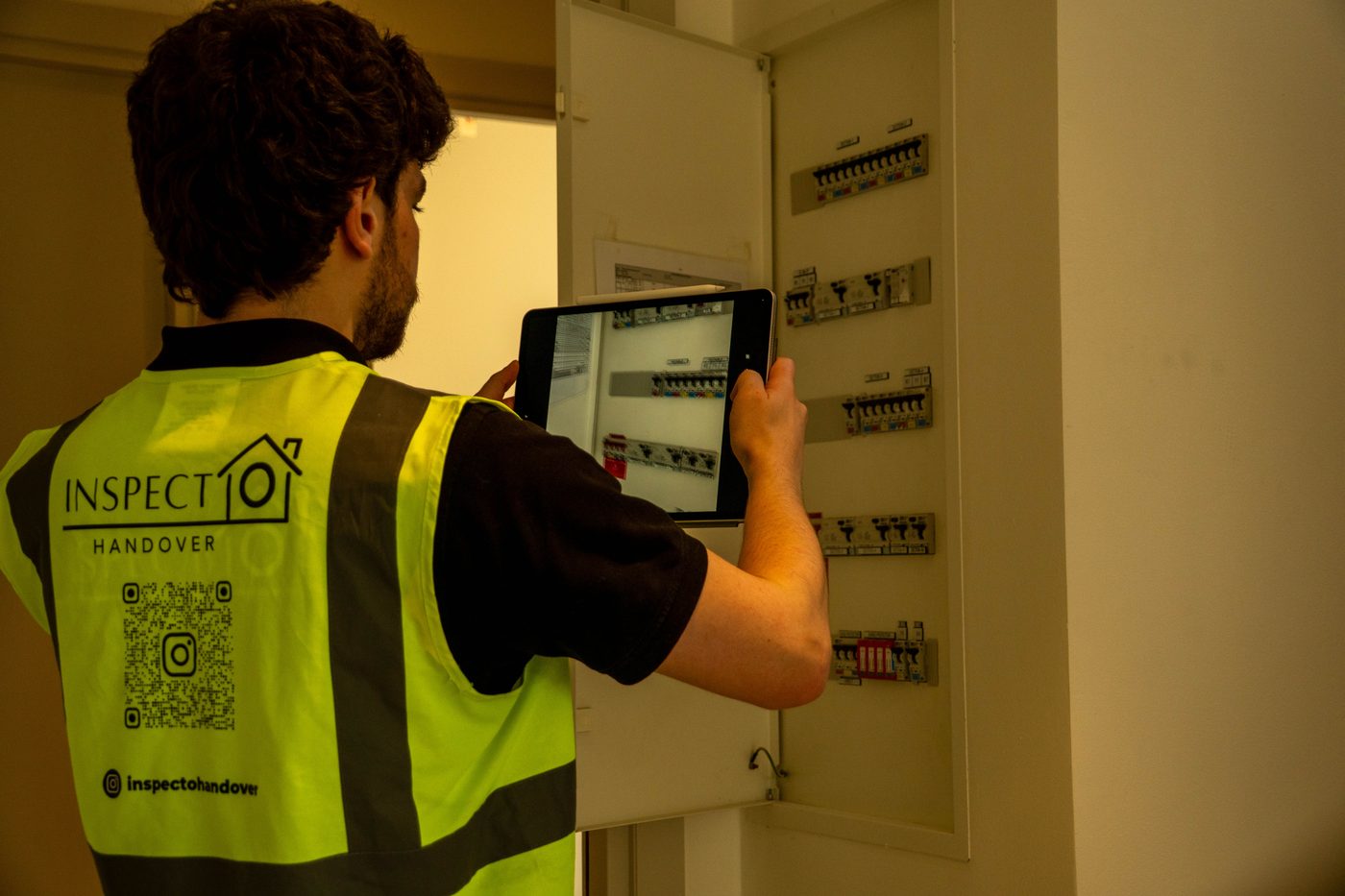 Inspecto Handover inspector in Dubai: distribution board